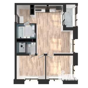 2-к квартира, вторичка, 62м2, 7/23 этаж