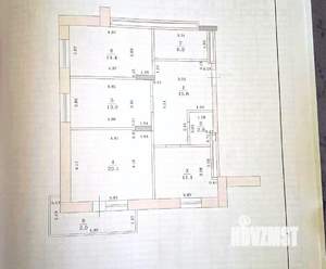 3-к квартира, вторичка, 86м2, 12/18 этаж