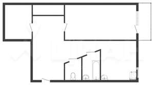2-к квартира, вторичка, 48м2, 3/5 этаж