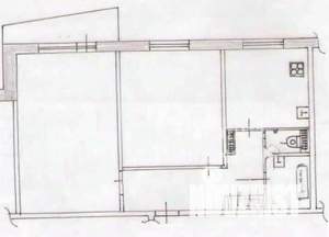2-к квартира, вторичка, 49м2, 5/9 этаж