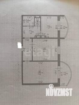 2-к квартира, вторичка, 56м2, 8/10 этаж