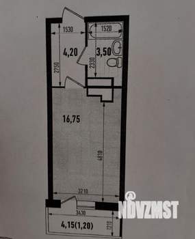 Студия квартира, вторичка, 29м2, 15/23 этаж