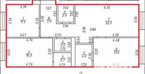 3-к квартира, вторичка, 84м2, 5/9 этаж