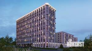 2-к квартира, строящийся дом, 60м2, 2/14 этаж