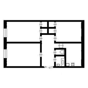 3-к квартира, вторичка, 53м2, 6/9 этаж