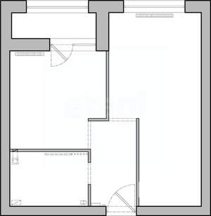 1-к квартира, вторичка, 38м2, 2/10 этаж