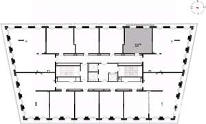 1-к квартира, вторичка, 46м2, 4/19 этаж