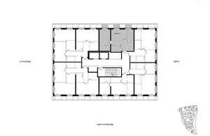 2-к квартира, строящийся дом, 53м2, 3/7 этаж