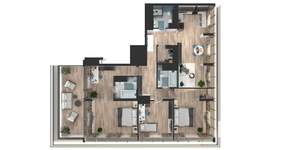 4-к квартира, вторичка, 137м2, 25/25 этаж