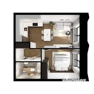 1-к квартира, вторичка, 37м2, 6/10 этаж