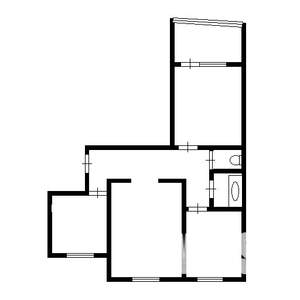 3-к квартира, вторичка, 67м2, 4/10 этаж