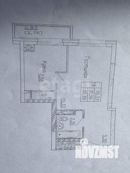 1-к квартира, вторичка, 31м2, 6/9 этаж