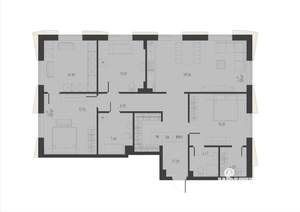 2-к квартира, вторичка, 129м2, 6/7 этаж