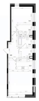 2-к квартира, вторичка, 77м2, 19/22 этаж