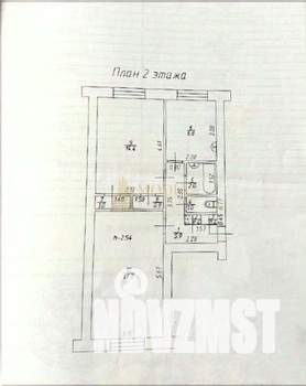 2-к квартира, вторичка, 51м2, 2/9 этаж
