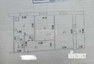 2-к квартира, вторичка, 50м2, 2/9 этаж