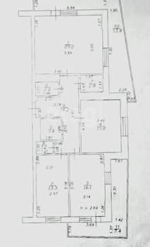 3-к квартира, вторичка, 100м2, 14/24 этаж