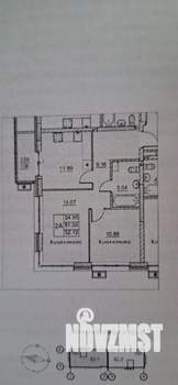 2-к квартира, вторичка, 52м2, 15/15 этаж