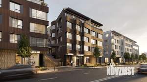 1-к квартира, строящийся дом, 44м2, 3/5 этаж