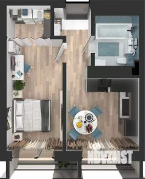 1-к квартира, вторичка, 33м2, 2/10 этаж