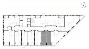 1-к квартира, вторичка, 45м2, 3/23 этаж