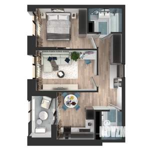 2-к квартира, вторичка, 53м2, 3/23 этаж
