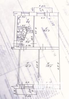 3-к квартира, вторичка, 71м2, 5/5 этаж
