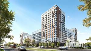 1-к квартира, вторичка, 44м2, 11/19 этаж