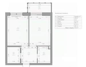 1-к квартира, вторичка, 38м2, 19/19 этаж