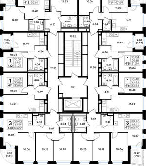 3-к квартира, вторичка, 63м2, 2/9 этаж