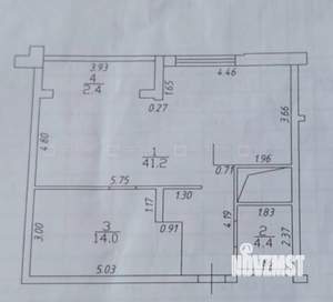 2-к квартира, вторичка, 62м2, 14/24 этаж