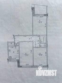 3-к квартира, вторичка, 67м2, 7/9 этаж