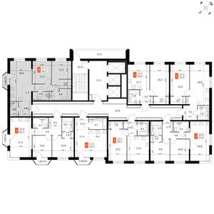 2-к квартира, вторичка, 66м2, 17/20 этаж