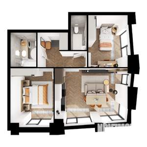 2-к квартира, вторичка, 55м2, 8/8 этаж