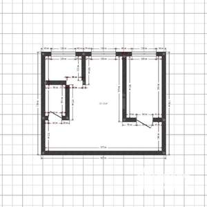 2-к квартира, вторичка, 43м2, 1/5 этаж