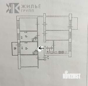 Студия квартира, вторичка, 13м2, 4/5 этаж