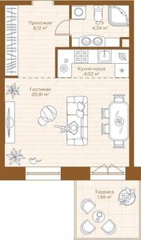 Фото квартиры на продажу (1)