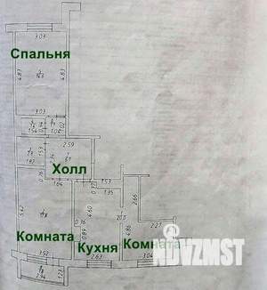 2-к квартира, вторичка, 66м2, 6/9 этаж
