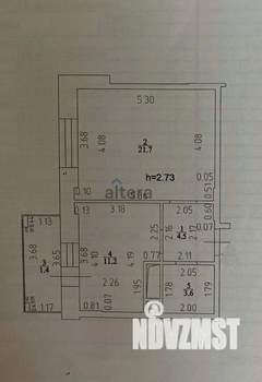 1-к квартира, вторичка, 42м2, 10/18 этаж