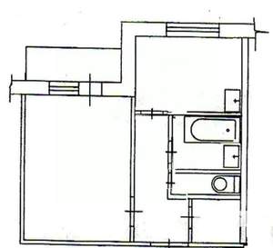 1-к квартира, вторичка, 33м2, 2/10 этаж