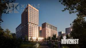 1-к квартира, строящийся дом, 37м2, 4/18 этаж