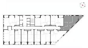 2-к квартира, вторичка, 66м2, 20/23 этаж
