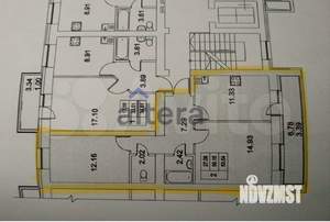 2-к квартира, вторичка, 54м2, 7/10 этаж