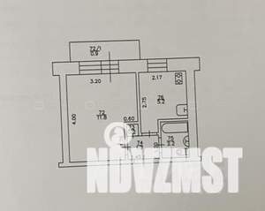 1-к квартира, вторичка, 21м2, 8/9 этаж