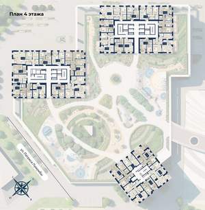 1-к квартира, вторичка, 55м2, 4/20 этаж