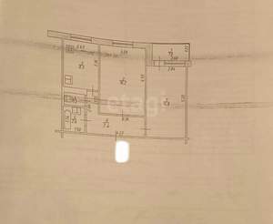 2-к квартира, вторичка, 50м2, 4/9 этаж