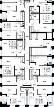 1-к квартира, вторичка, 31м2, 2/20 этаж