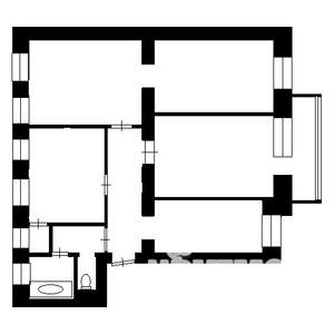 4-к квартира, вторичка, 95м2, 5/10 этаж