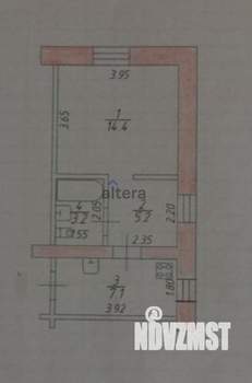 1-к квартира, вторичка, 30м2, 5/5 этаж