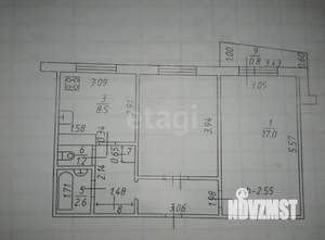 2-к квартира, вторичка, 48м2, 5/5 этаж